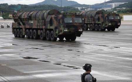 S Korea’s Hyunmoo-5 ‘monster missile’ takes centre stage at military parade