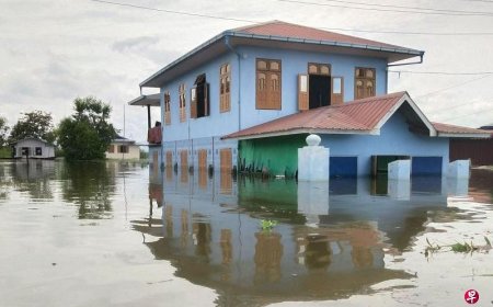 缅甸洪灾已致226死77失踪