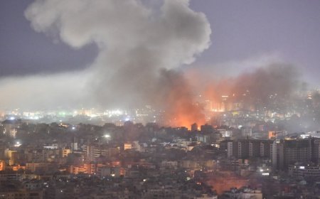 Israeli attack on a high-rise building in central Beirut kills nine people