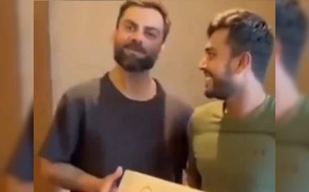 Virat Kohli Speaks In Bengali After Receiving Special Gift From Bangladesh Star - Video Goes Viral