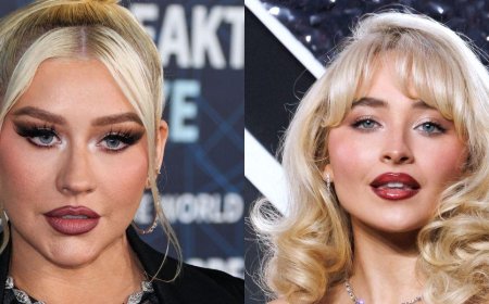 Christina Aguilera’s Sweet Shoutout To Sabrina Carpenter After Landing On TIME100