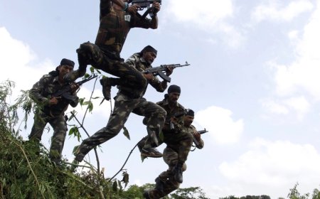 Indian soldiers kill dozens of suspected Maoist rebels in Abujhmad forest