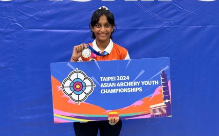 2024 Asian Youth Archery Championship: Vaishnavi Pawar Shines As Indian Women's Team Win Silver Medal In Recurve U-18 Event