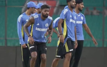 Team India Gears Up For 1st T20I Against Bangladesh With Fielding Drills