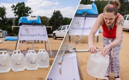 Samaritan's Purse continues Helene relief efforts with three water filtration systems in North Carolina