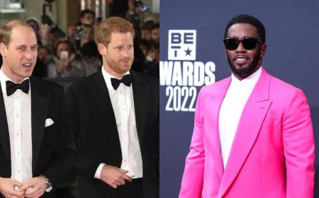The Reason Diddy 'Stopped Inviting' Prince Harry & William To His Parties When They 'Wisely' Declined