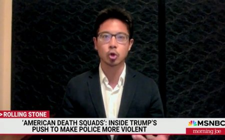 Trump wants 'death squads' in US 'piling up' criminals in streets, Rolling Stone reporter says