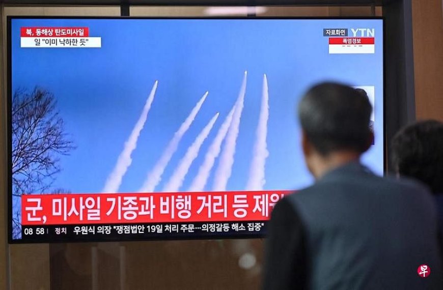 韩国:朝鲜发射多枚短程弹道导弹